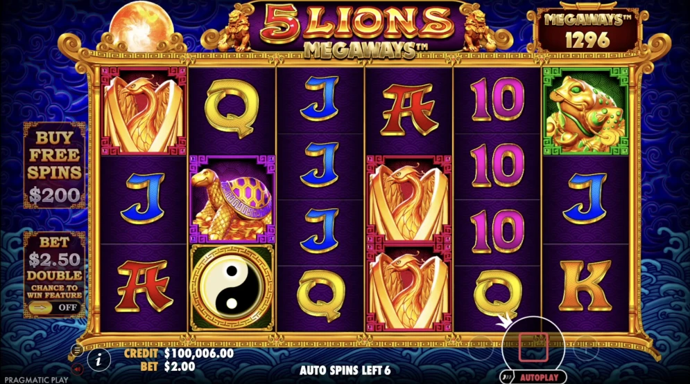 5 Lions Megaways