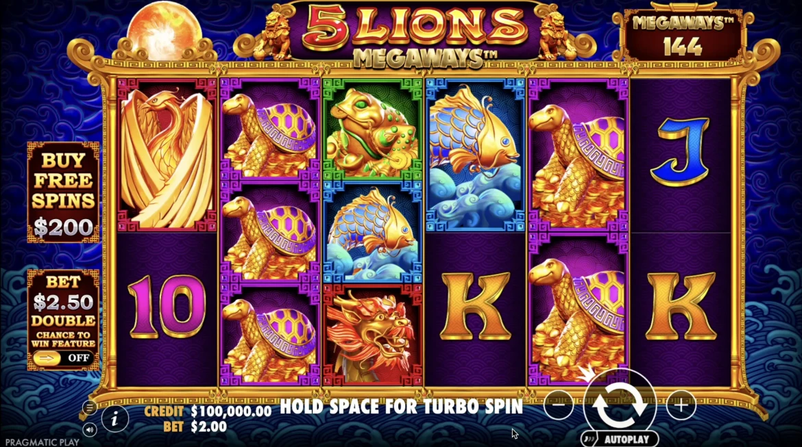 5 Lions Megaways