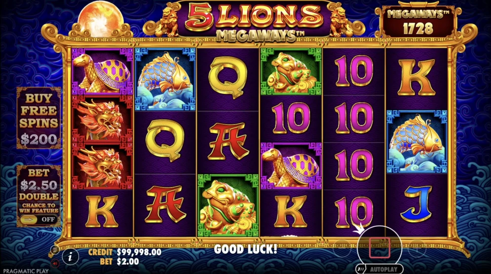 5 Lions Megaways